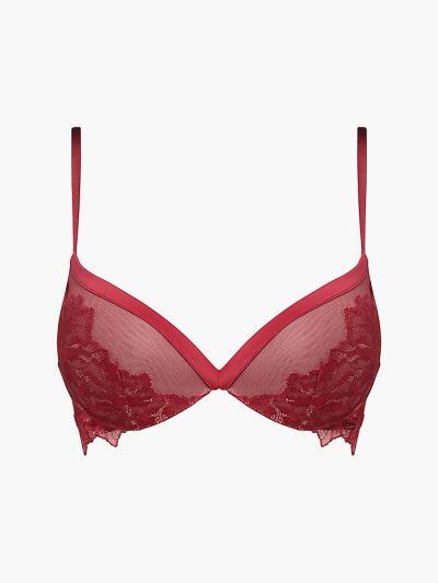 Calvin Klein Underwear HU868532 | Calvin Klein CK Black Női Melltartó Bordó